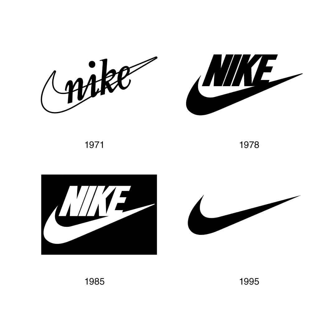 logo evolution nike